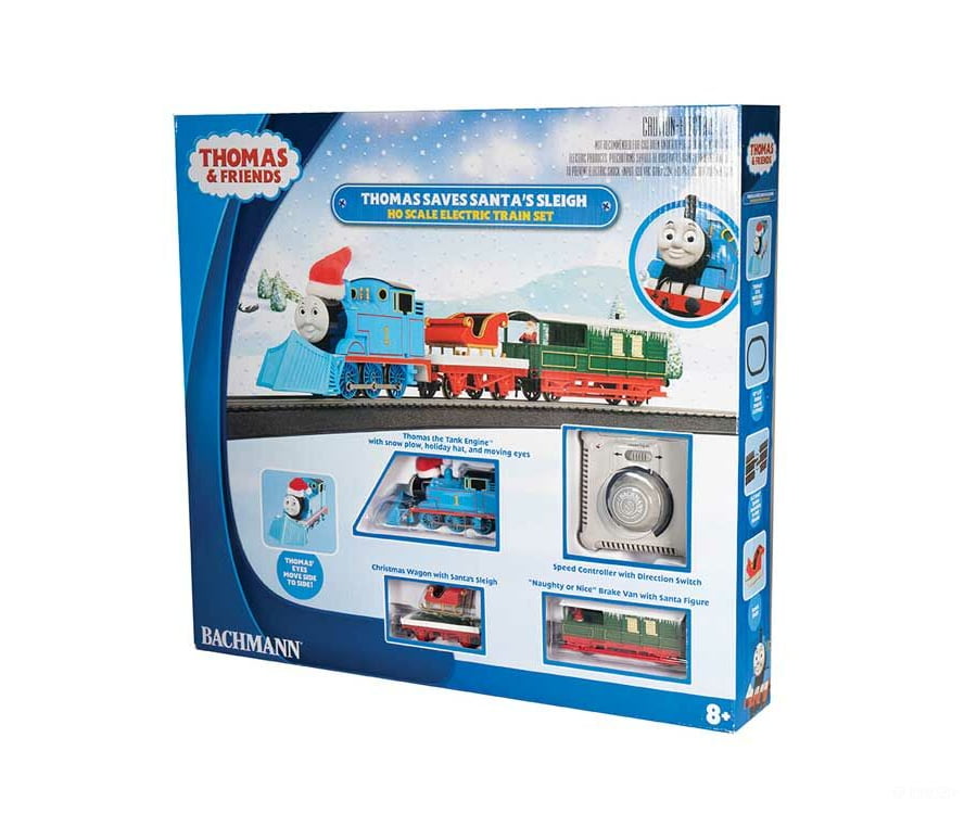Bachmann 773 Thomas Saves Santas Sleigh - Standard Dc & Friends(Tm) -- 2 Cars E-Z Track(R) Oval