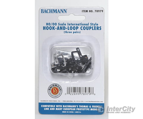 Bachmann 78979 Thomas & Friends(Tm) Sodor Scenery -- Hook Loop Couplers F/Thomas Equipment 3 Pairs