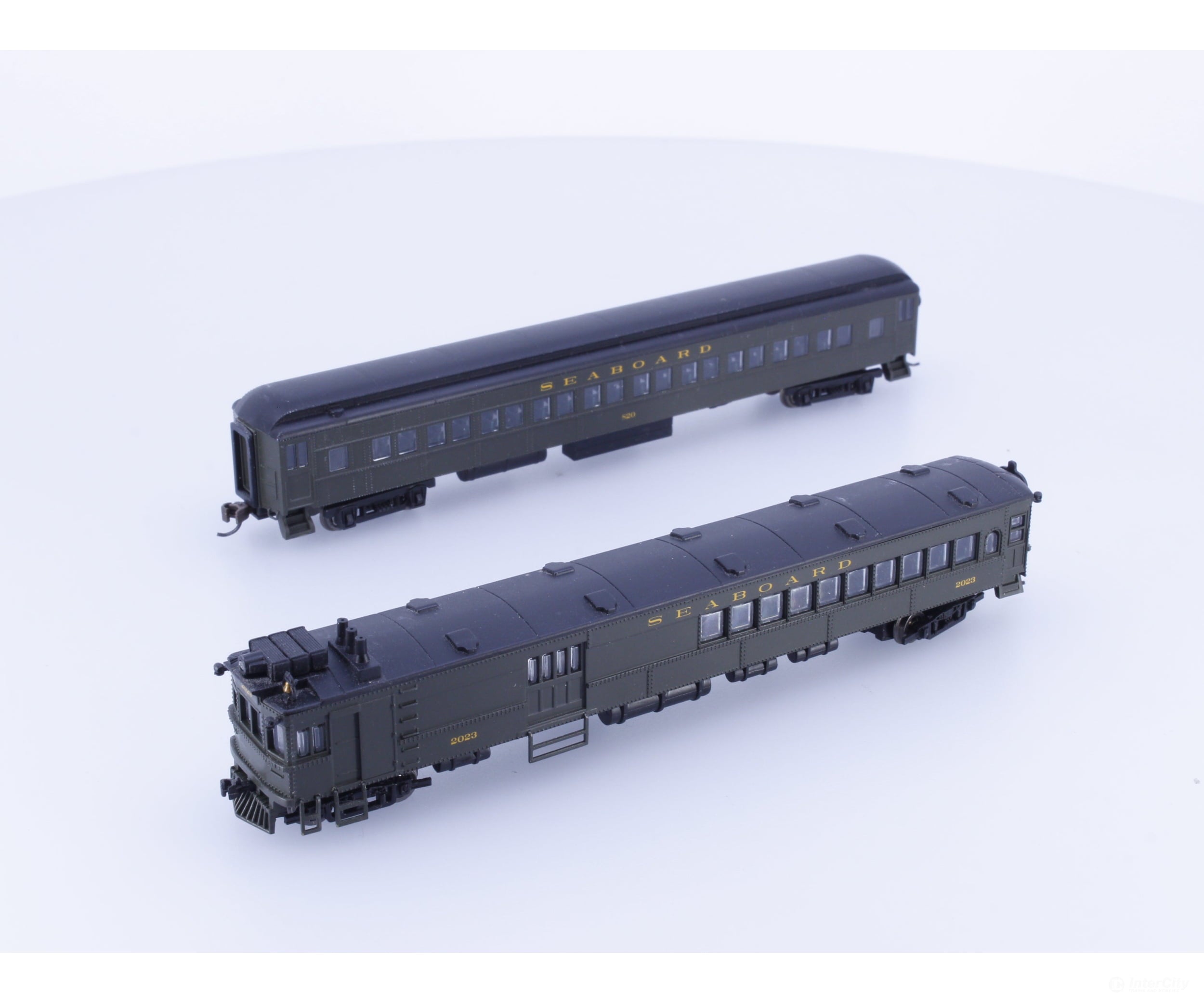 Bachmann 81469 HO EMC Diesel Electric Doodlebug with Trailer Coach Seaboard 2023,820 DCC Locomotives