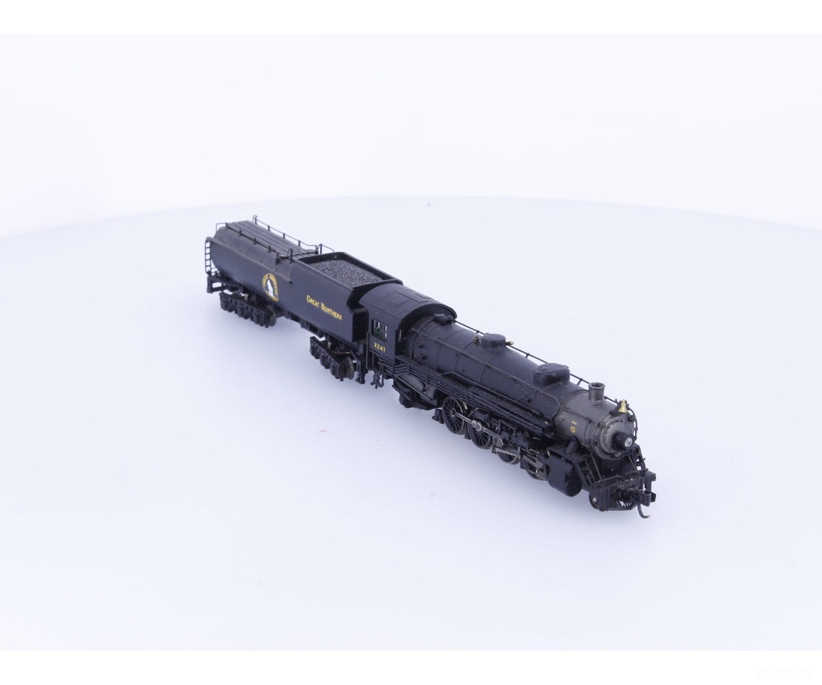 Bachmann 81651 N USRA 4-8-2 Steam Locomotive Light Mountain Class Great Northern (GN) X247 Analog DC - Locomotives