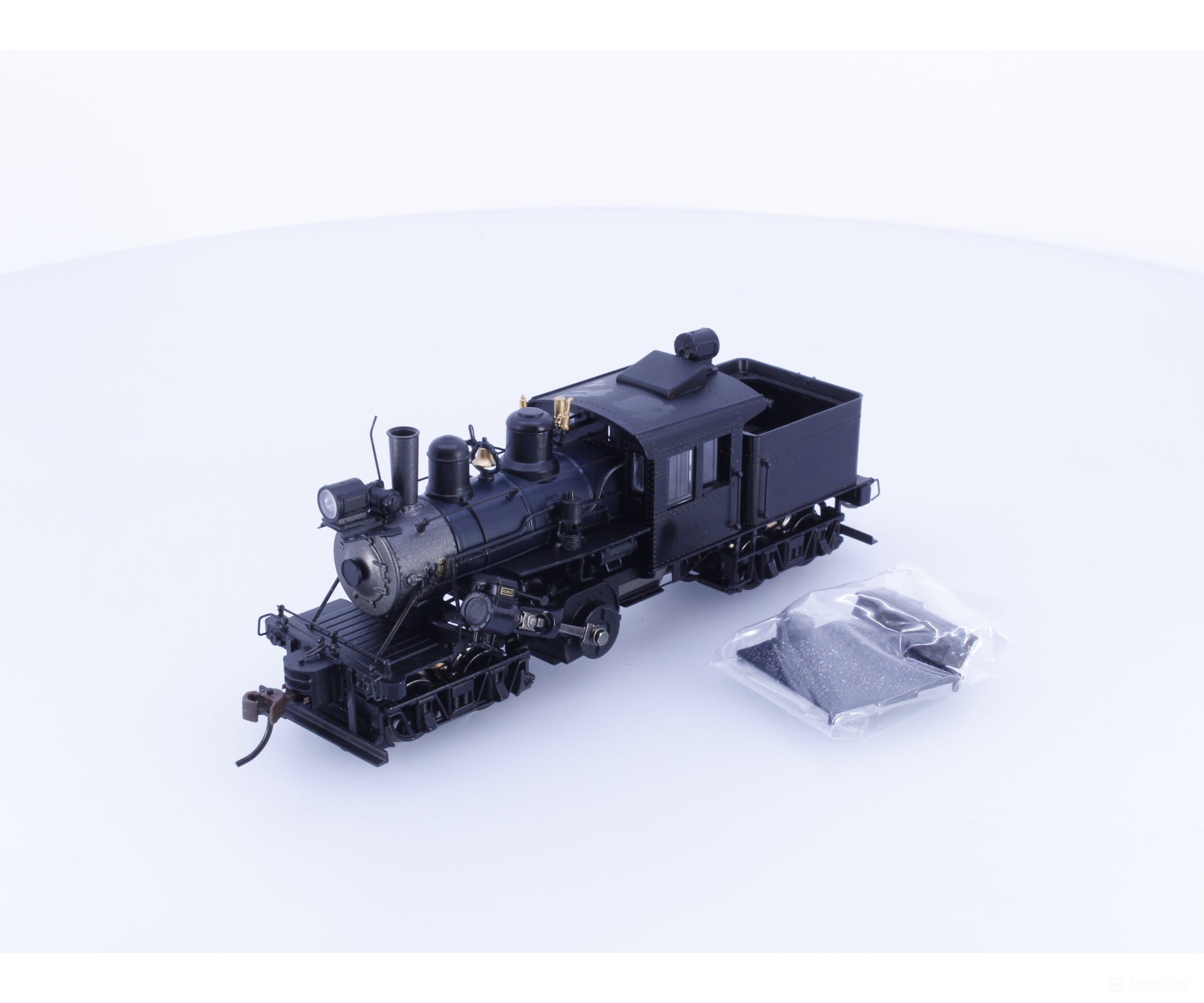 Bachmann 82801 HO Spectrum Class B Two Truck Climax #2 Unlettered Analog DC Locomotives