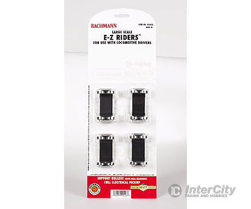 Bachmann 92423 E-Z Riders(R) With Ball-Bearing Rollers -- Pkg(4) Tools