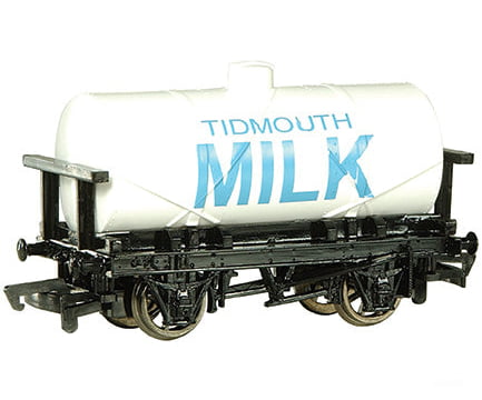 Bachmann HO 160-77048 Thomas & Friends(TM) Rolling Stock - Tidmouth Milk Tank Car - Thomas the Tank Engine
