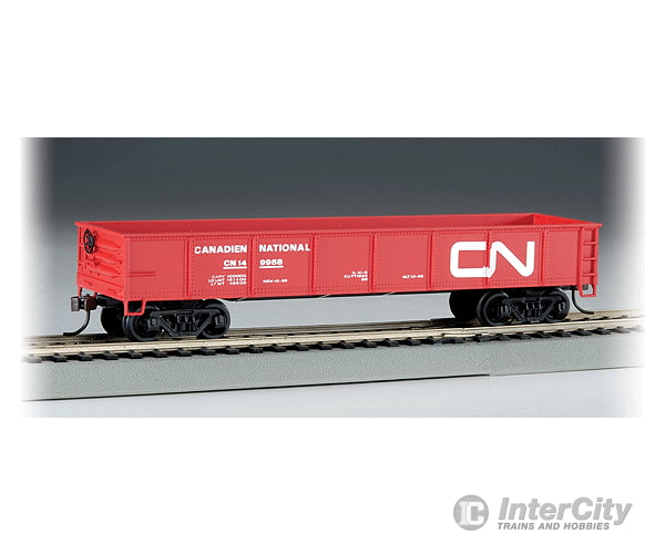 Bachmann Ho 17213 40’ Gondola - Ready To Run Silver Series(R) Canadian National (Red White;