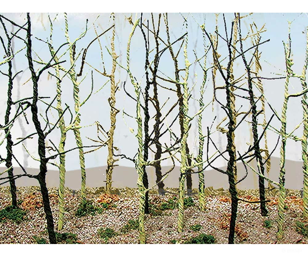 Bachmann 32509 Woods Edge Trees -- Bare Pkg(14) Other Scenery