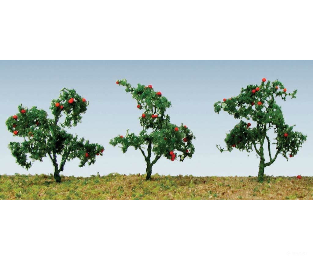 Bachmann 32510 Fruit Bush -- 3/4 Tall Pkg(18) Other Scenery