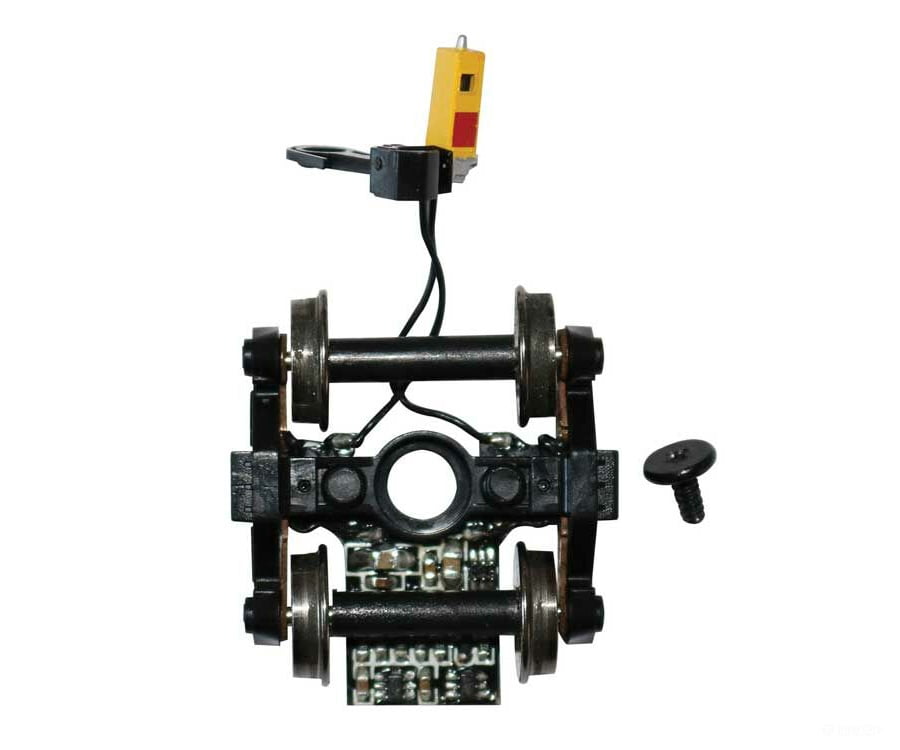 Bachmann 42907 Truck-Mounted Track-Powered Flashing Led End-Of-Train Device -- Roller Bearing Truck