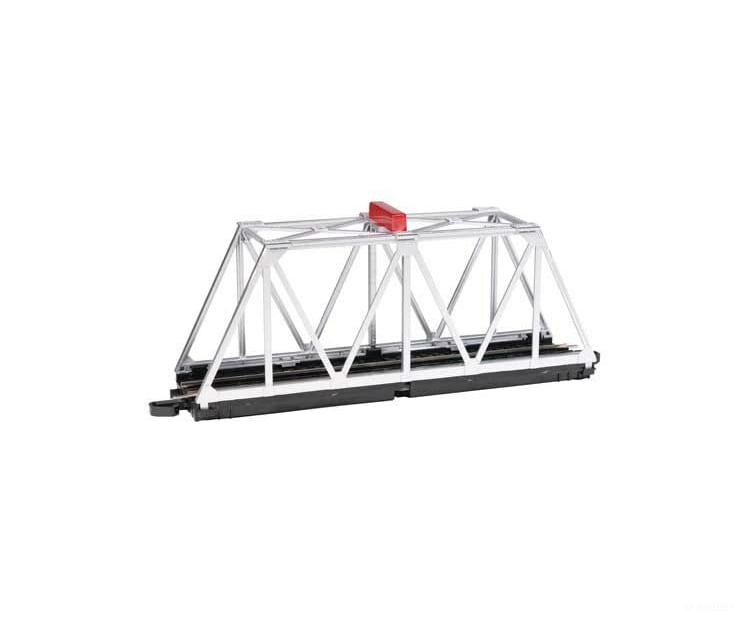 Bachmann 44478 Truss Bridge With Blinking Light - E-Z Track(R) -- Assembled 10-1/2 X 2-3/8 4