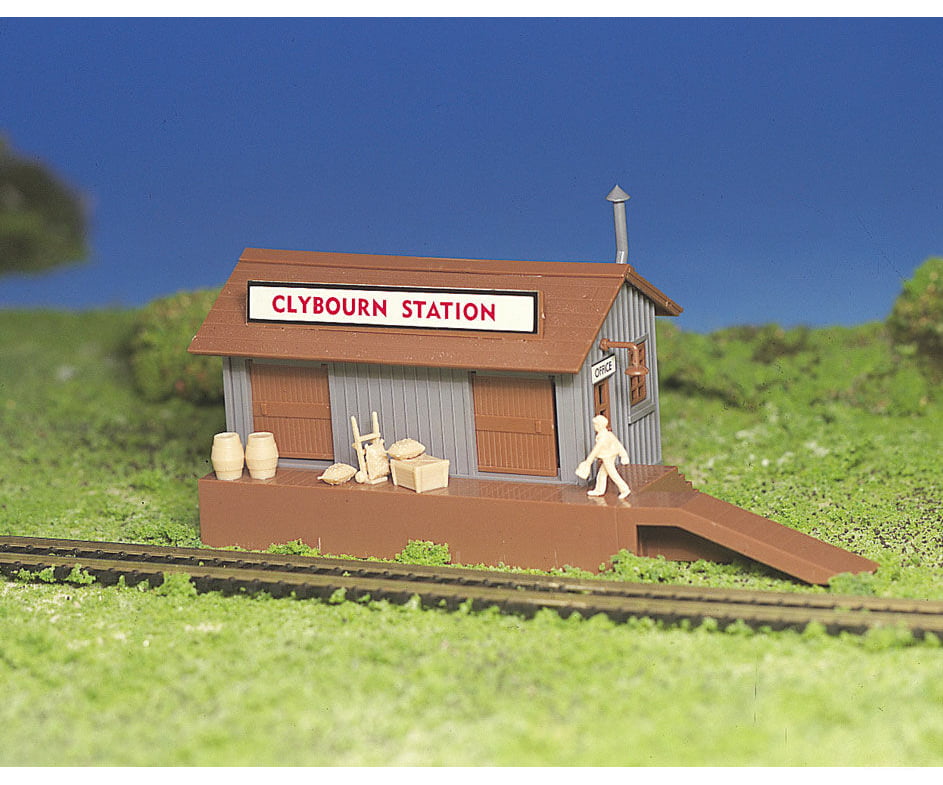 Bachmann 45171 Plasticville Classic Kit - Freight Station -- 2-3/8 X 4-3/4 6 12.1Cm Structures
