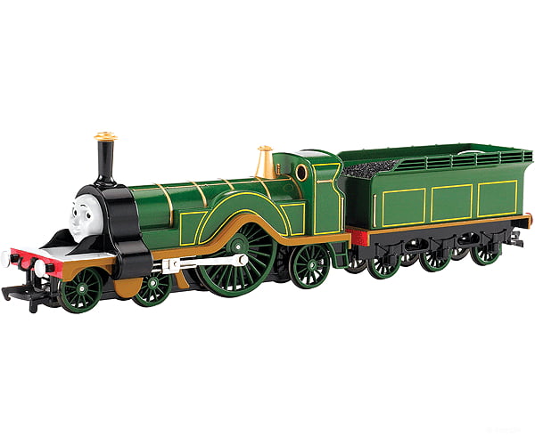 Bachmann HO 58748 Thomas & Friends(TM) - Emily the Engine with Tender (green yellow black red) - Thomas the Tank Engine
