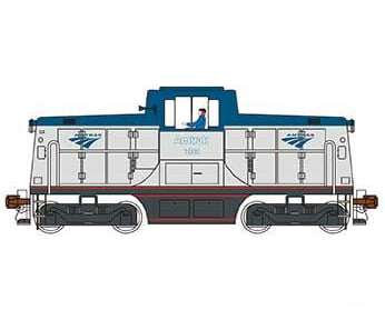 Bachmann 68205 Ge 44-Ton Switcher - Sound And Dcc -- Amtrak #1000 9Silver Blue Red Black)