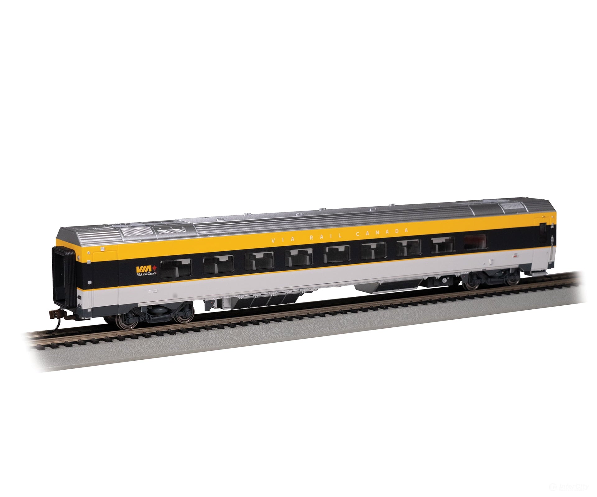 Bachmann 74505 Siemens Venture Coach - Via Version Ready To Run - - Rail Canada #2800 (Gray Black