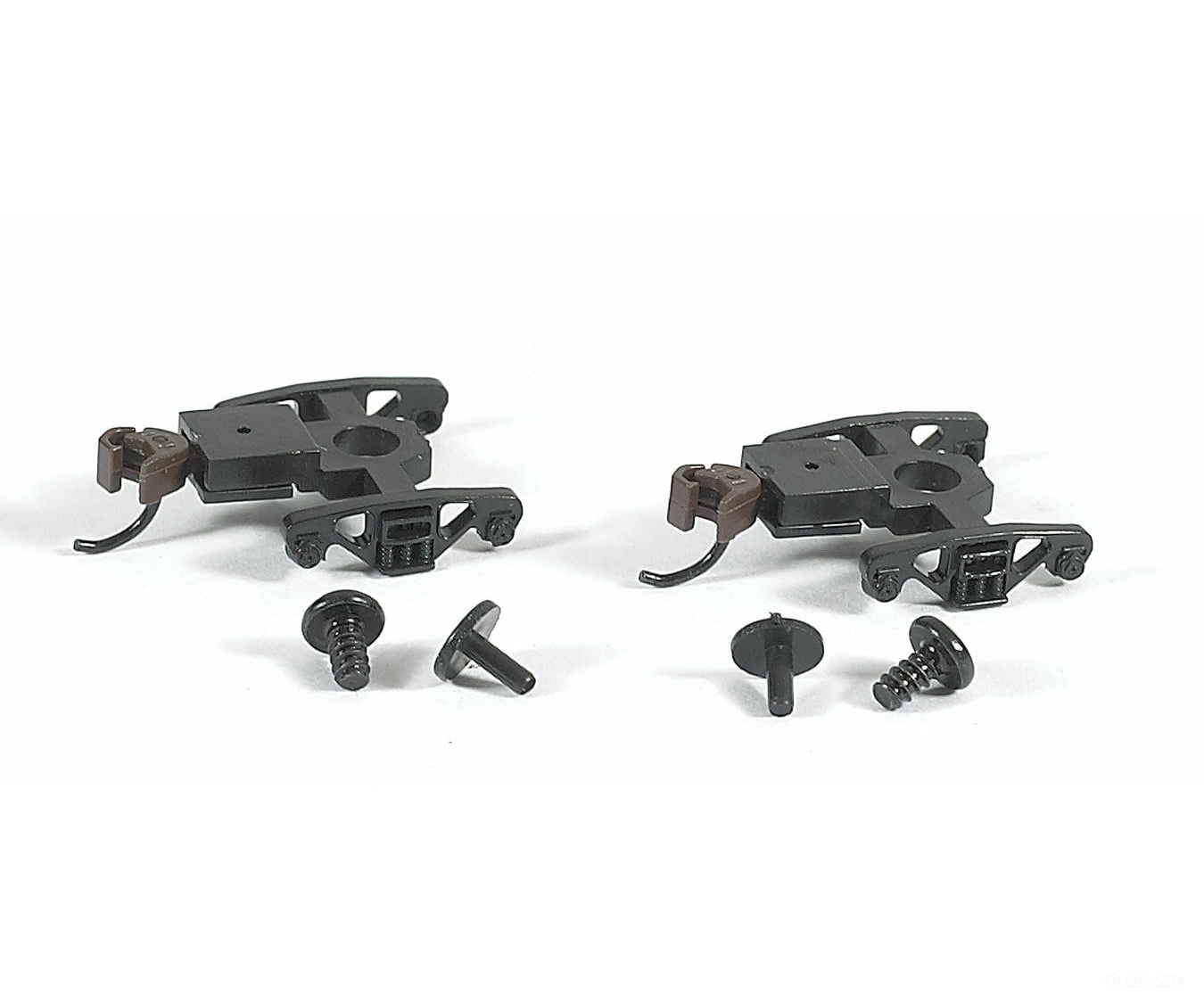 Bachmann 42535 Freight Trucks Less Wheels 12 Pairs -- Roller Bearing Couplers &