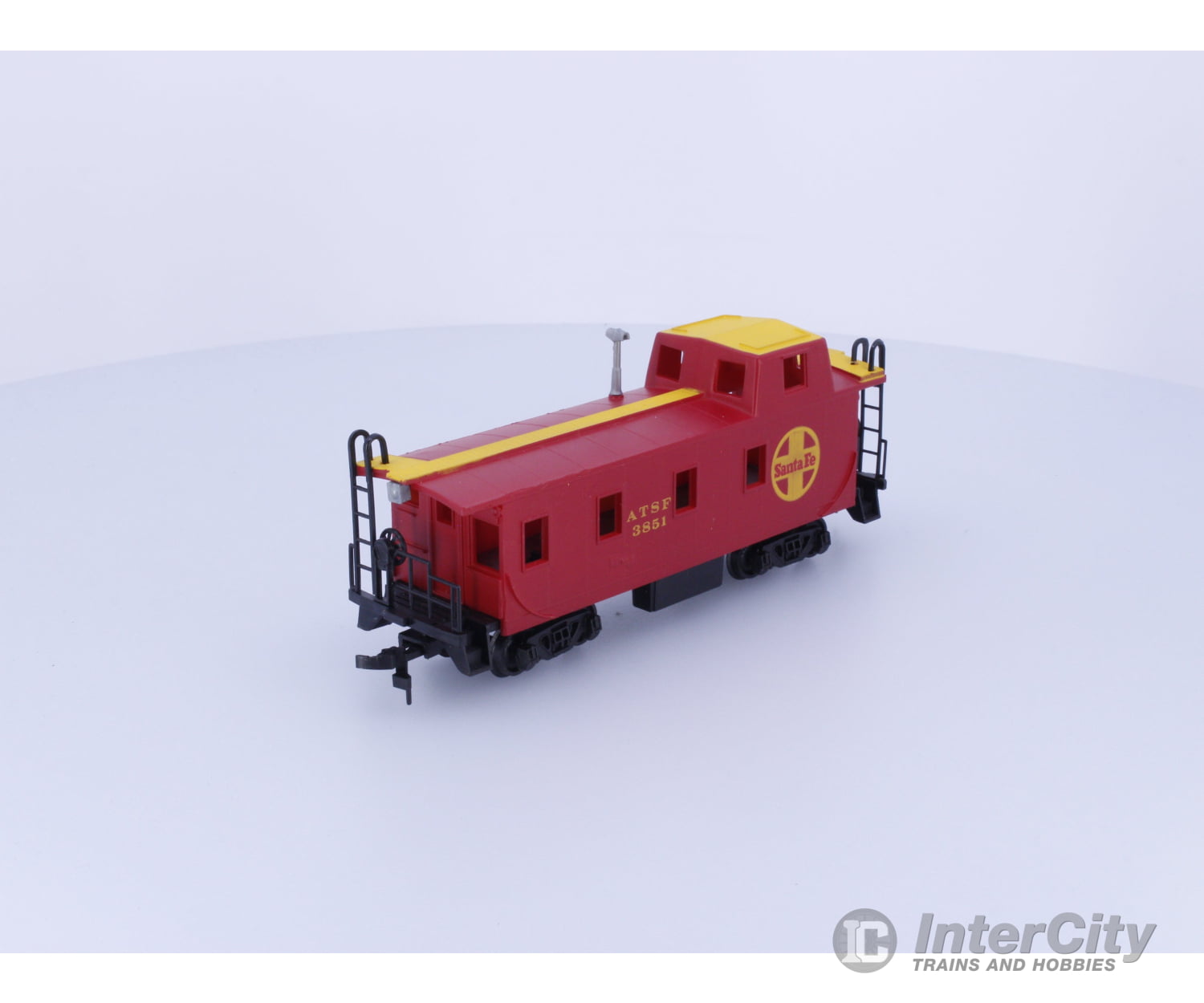 Bachmann SFCAB HO Caboose Atchison Topeka and Santa Fe (ATSF) 3851 Freight Cars