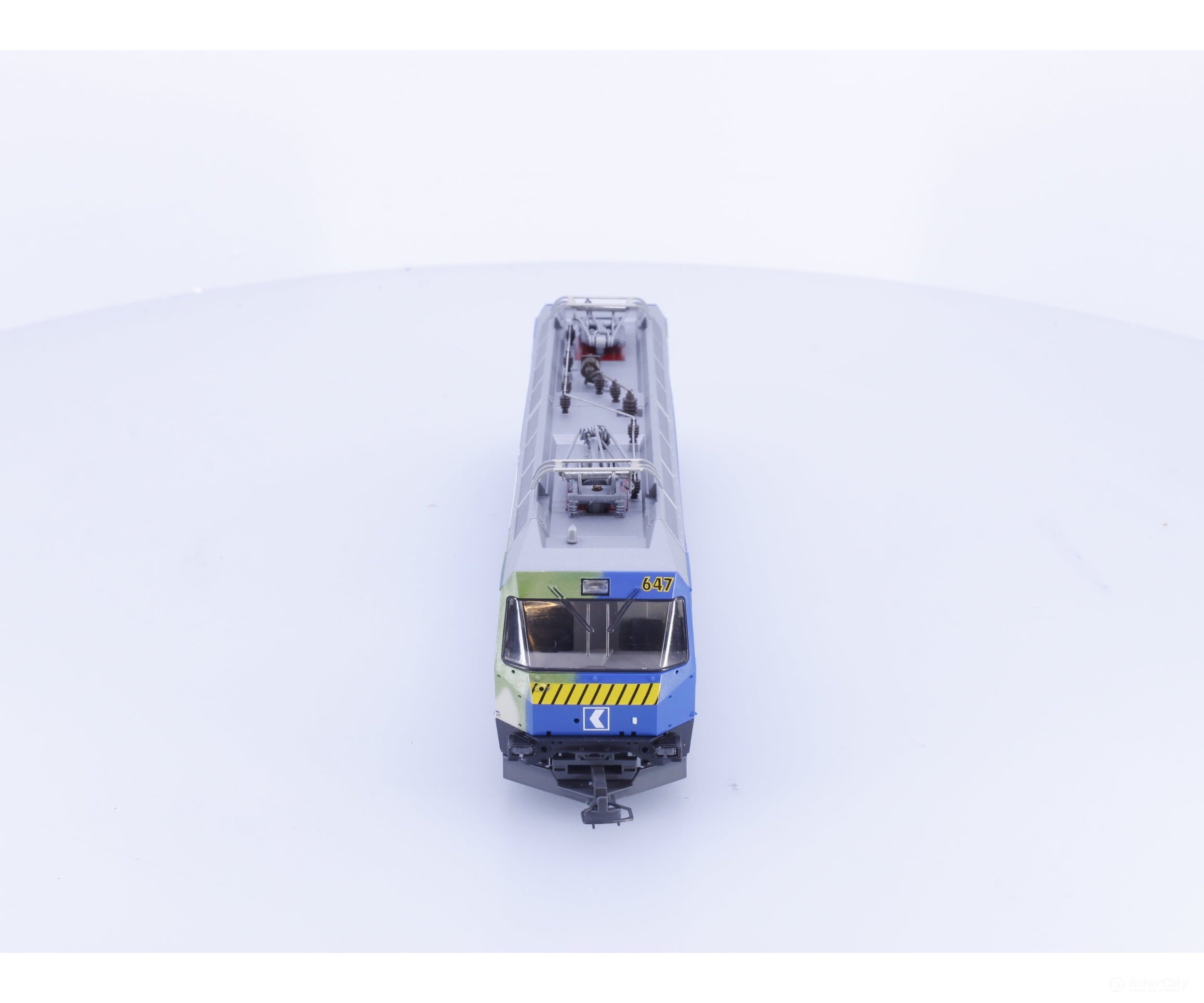 Bemo 1259137 HOm RhB Ge 4/4 III Electric Locomotive Was Lauft? Grusch 647 Analog DC - European Locomotives