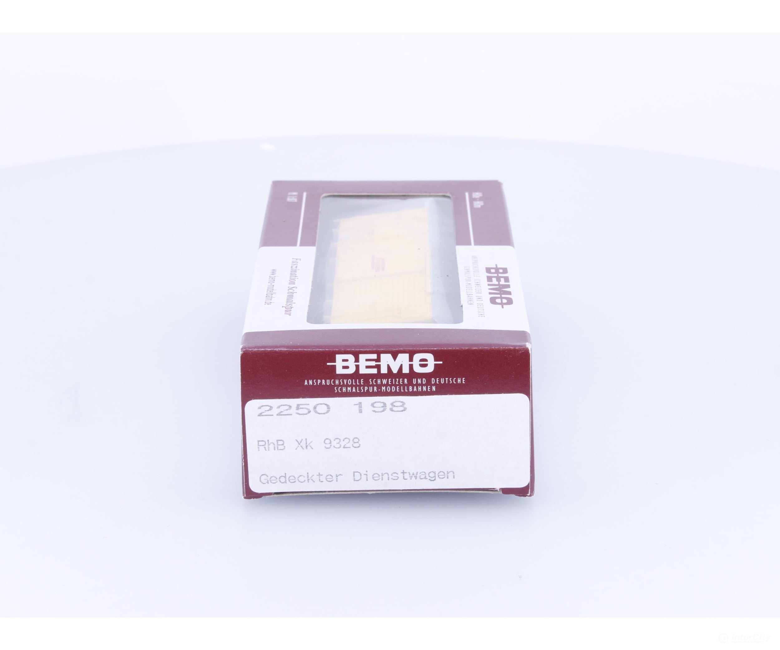 Bemo 2250198 HOm RhB Covered Goods Wagon Xk9328 - European Freight Cars