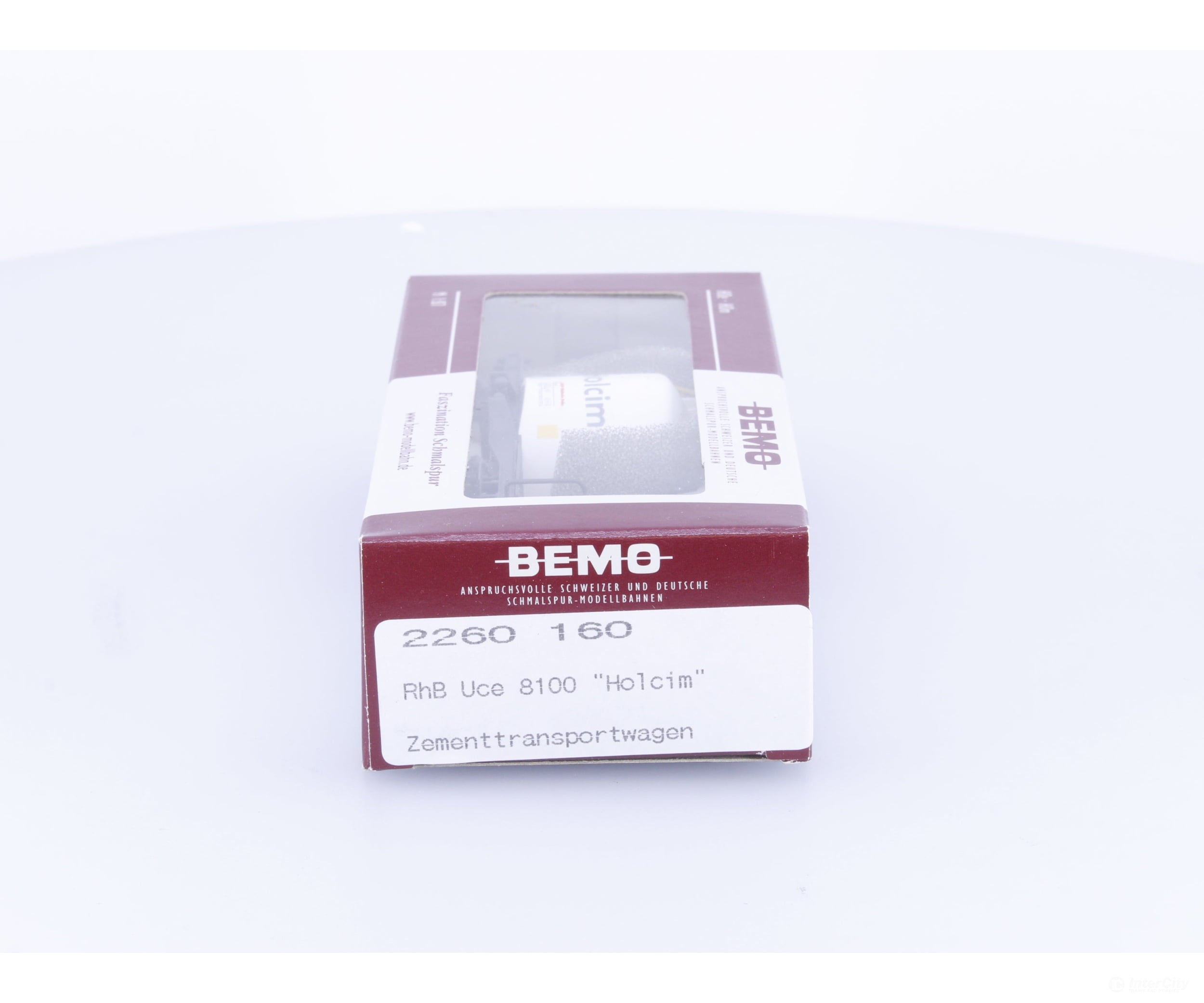 Bemo 2260160 HOm RhB Cement Transport Wagen Uce 8100 - European Freight Cars