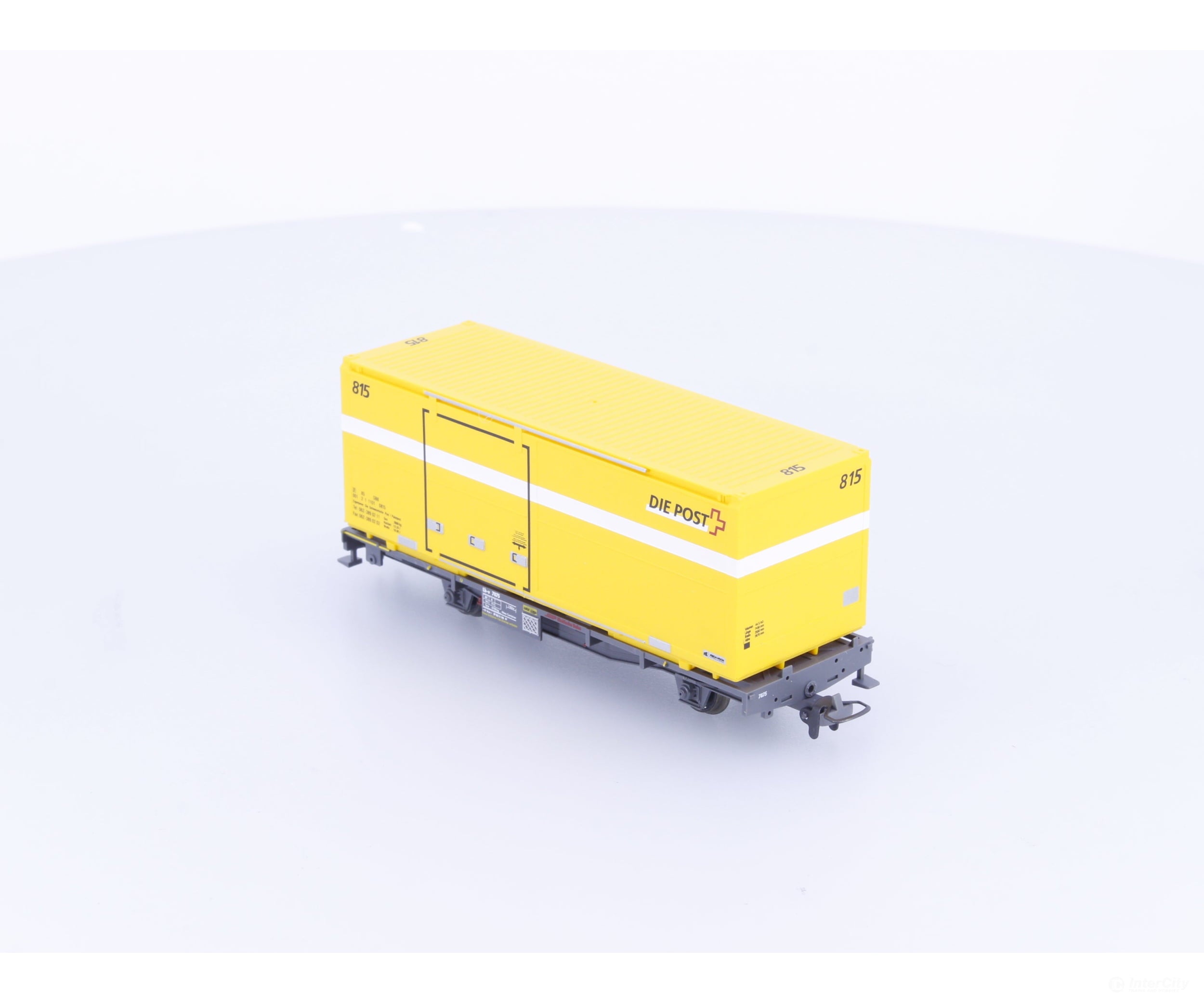 Bemo 2269107 HOm RhB Post Wagon Lbv7875 - European Freight Cars