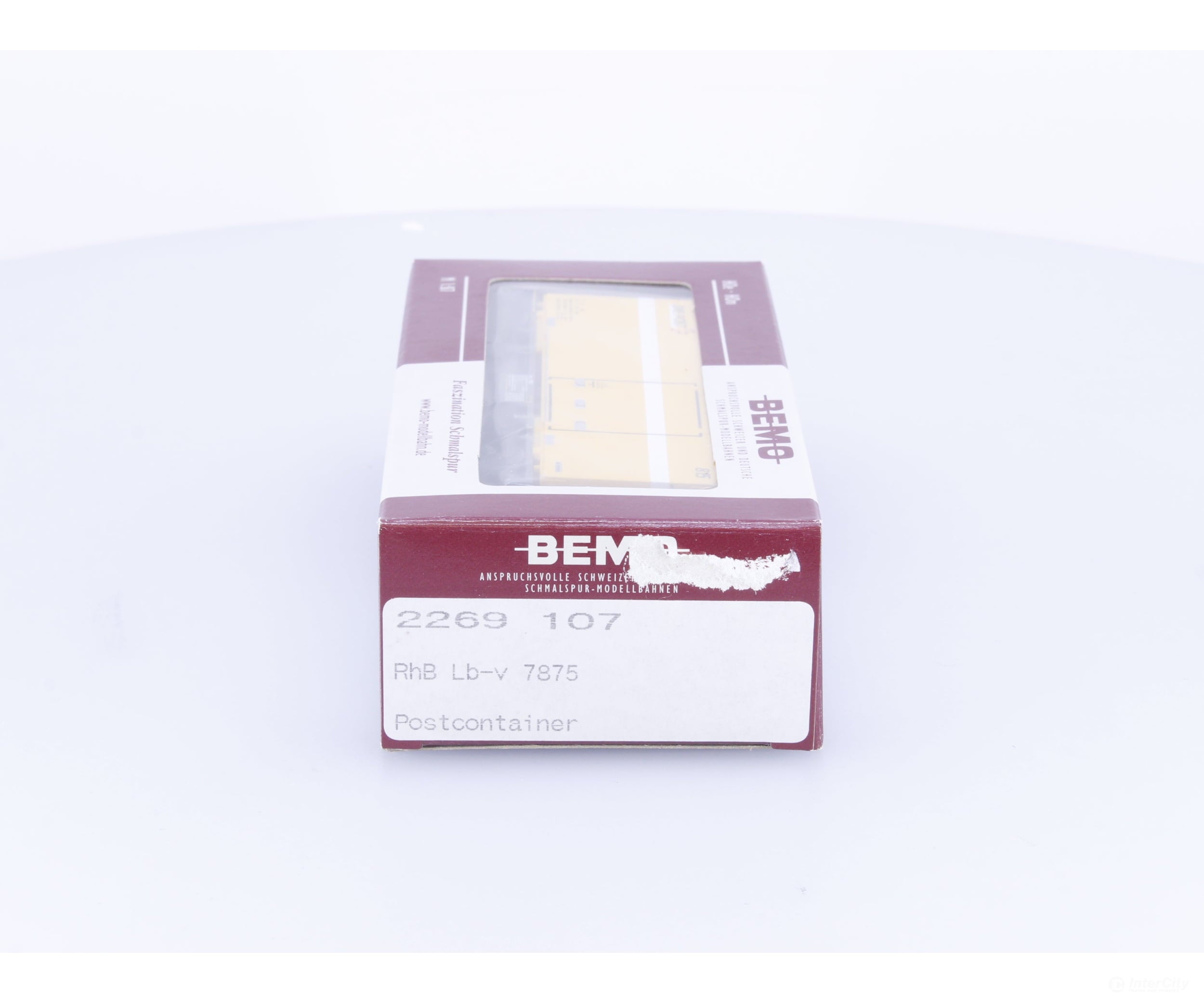 Bemo 2269107 HOm RhB Post Wagon Lbv7875 - European Freight Cars