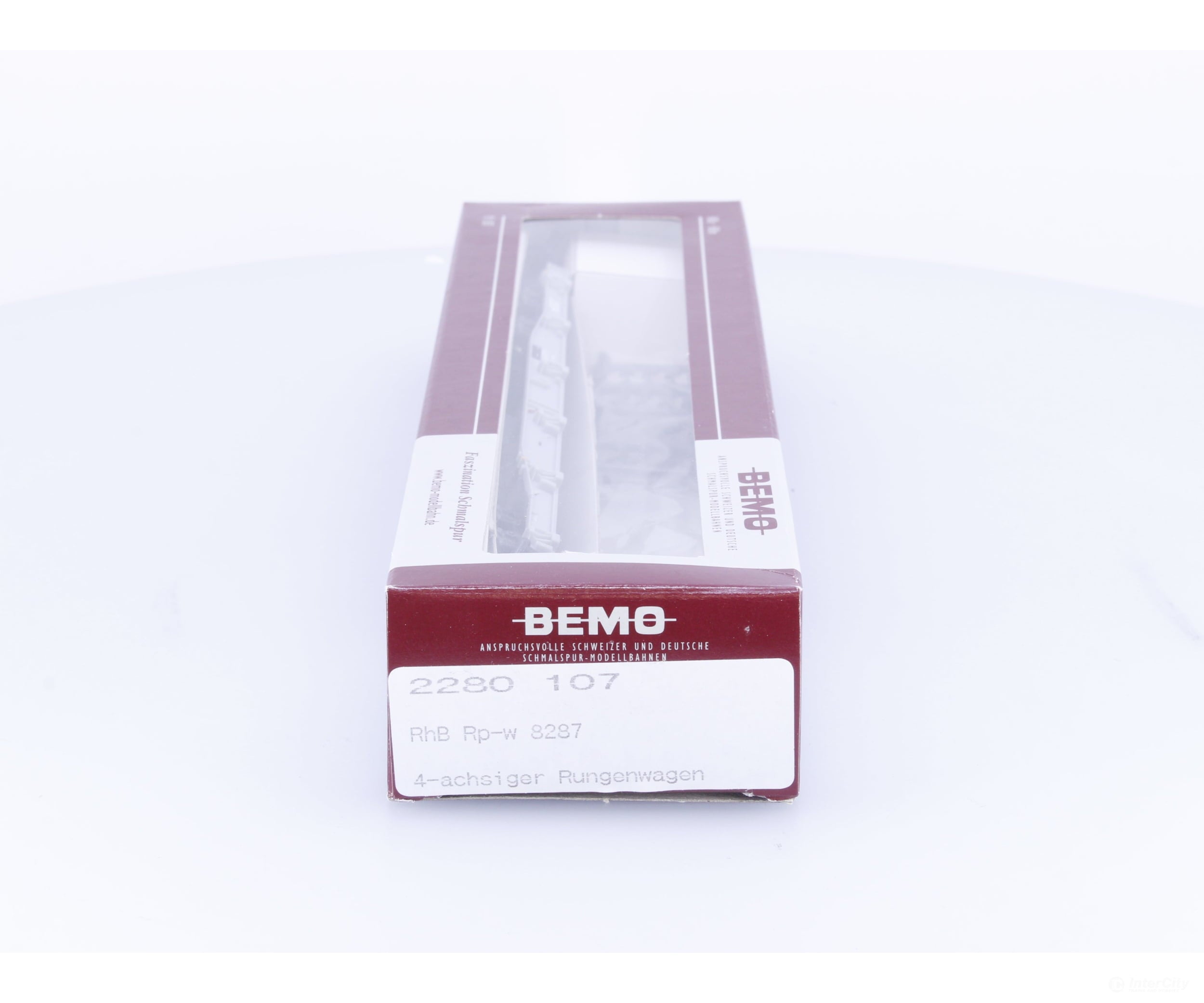 Bemo 2280107 HOm RhB Stake Car Rpw8287 - European Freight Cars