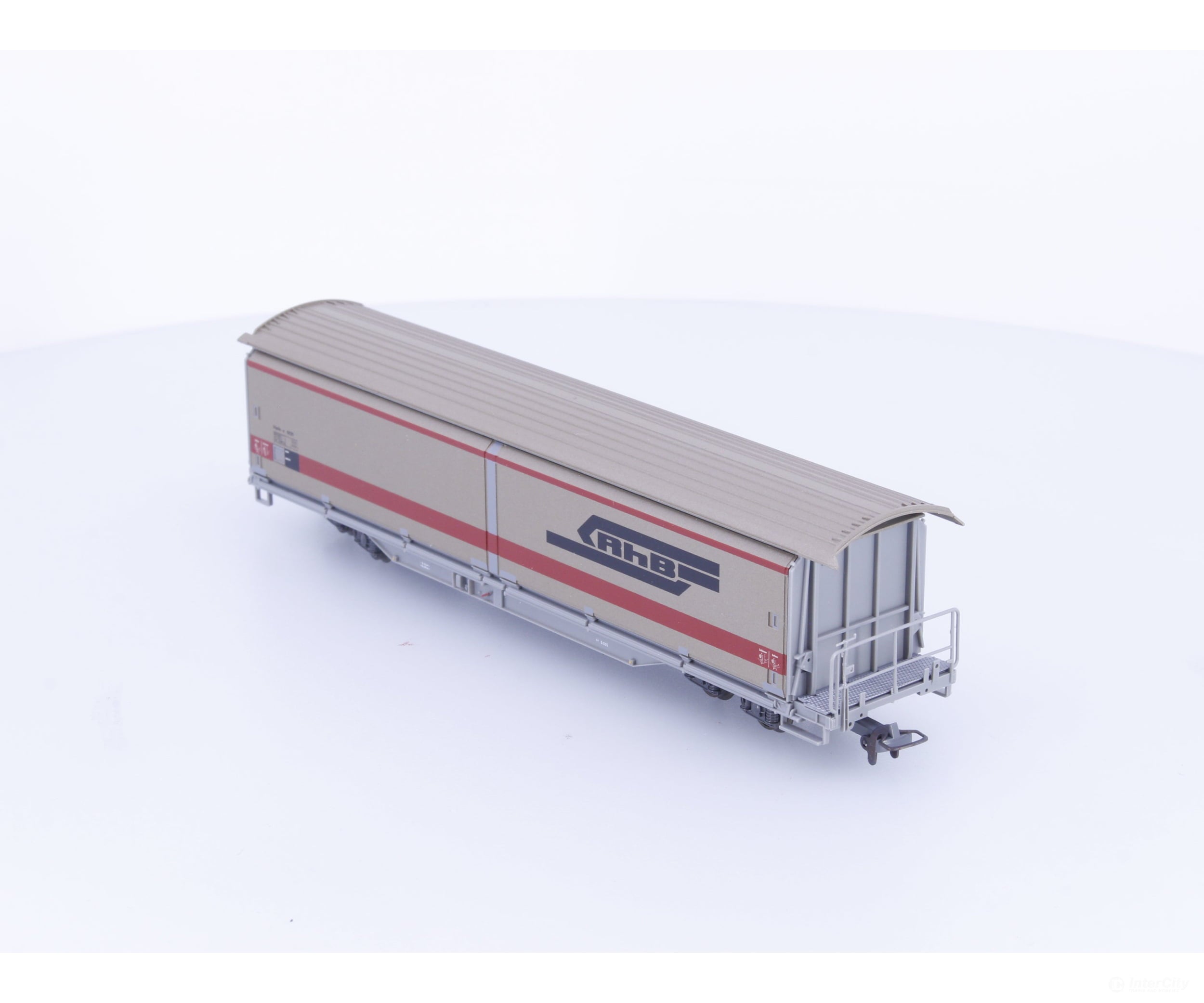 Bemo 2288101 HOm RhB Sliding Wall Wagon Car with Rotem Band Haik-V #2 5131 - European Freight Cars