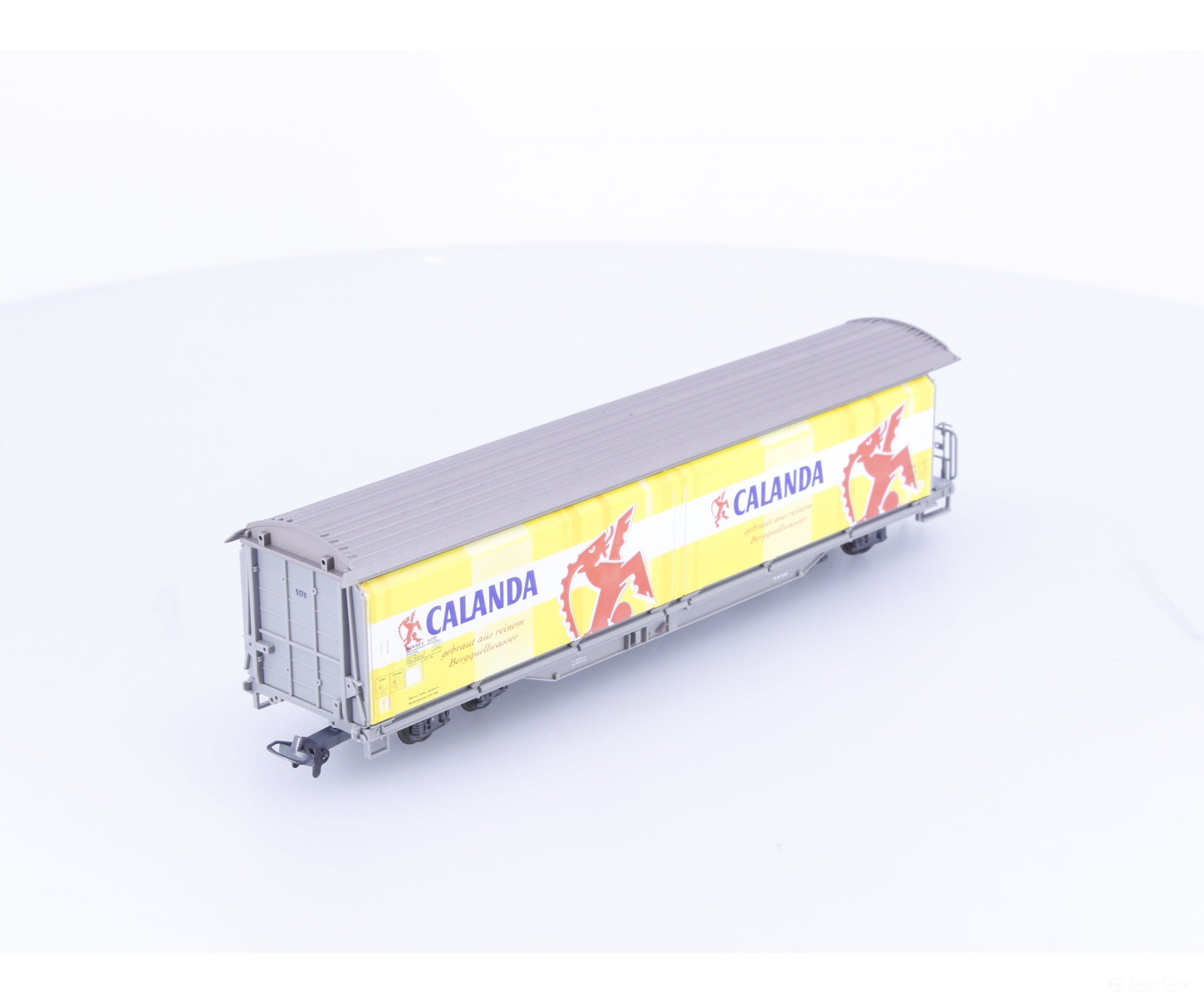 Bemo 2288140 HOm RhB Sliding Wall Wagon Car Calanda Brau Haikqq-Y 5170 - European Freight Cars