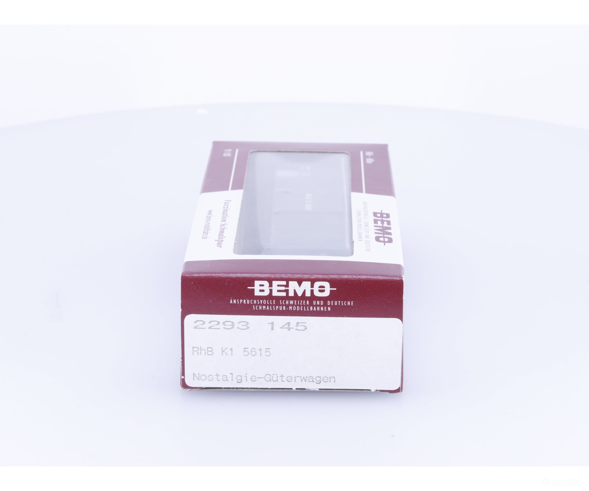 Bemo 2293145 HOm RhB Covered Goods Wagon 5615 - European Freight Cars