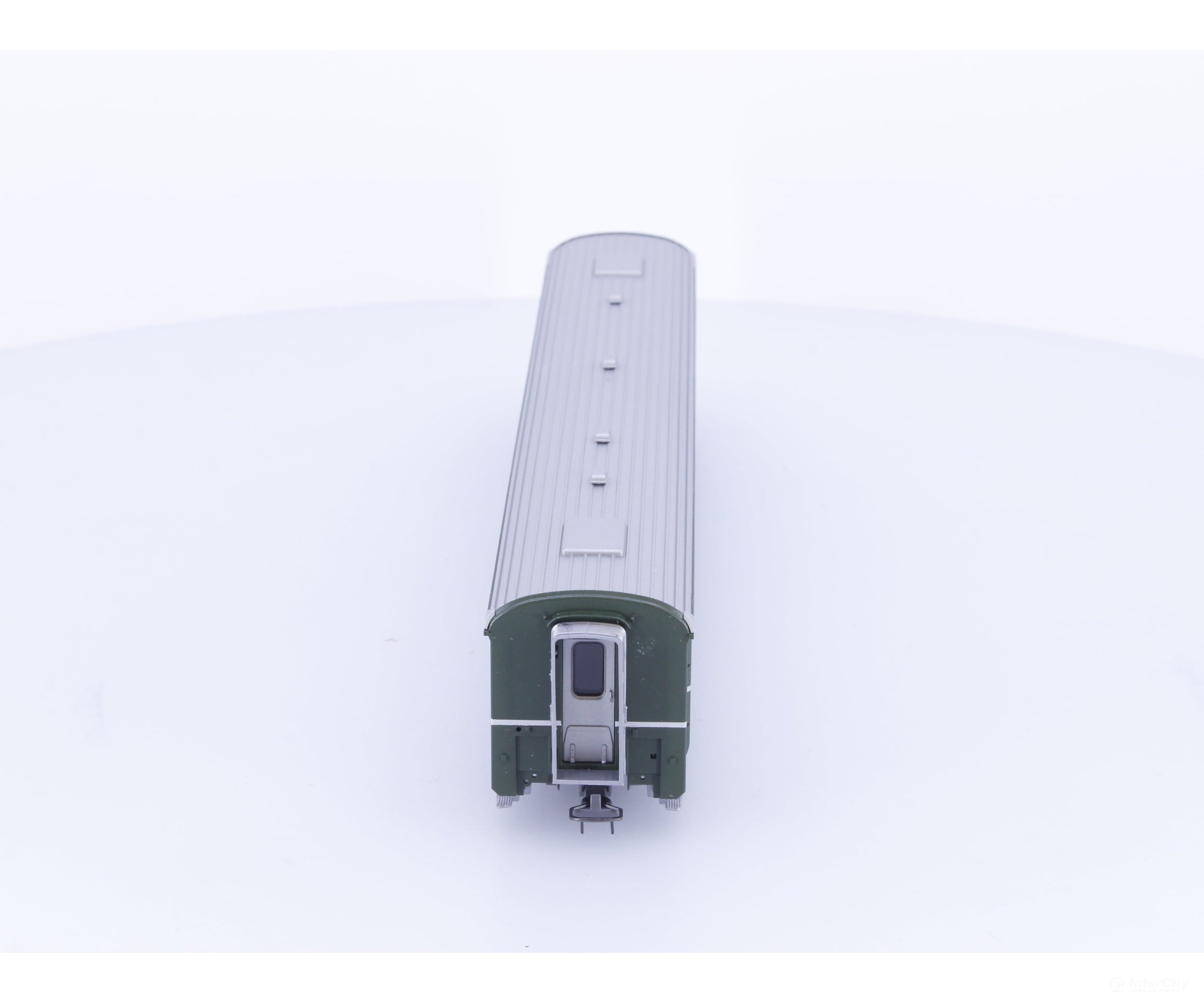 Bemo 3240117 HOm RhB 2nd Class Passenger Car grun EW II B2377 - European Passenger Cars