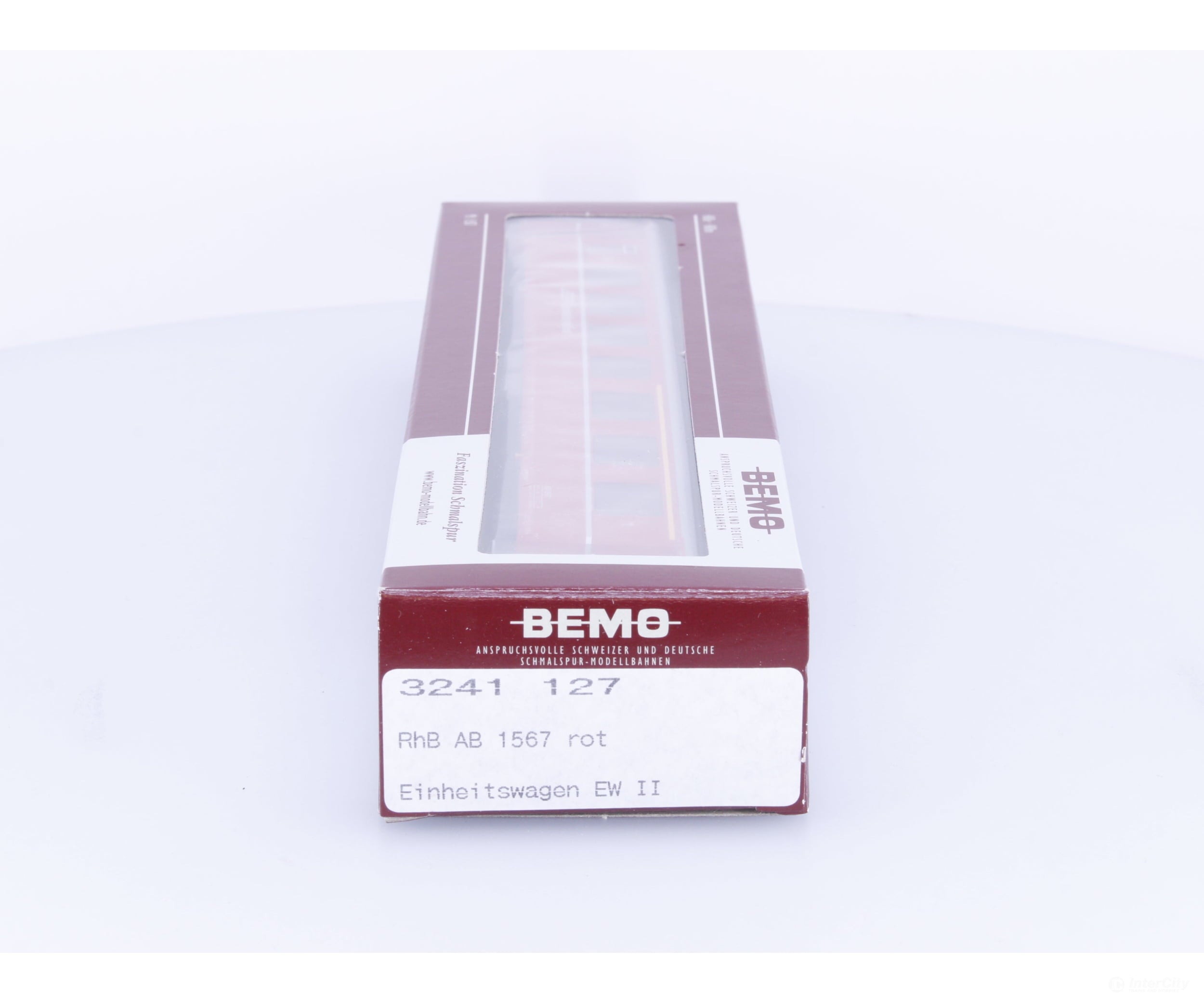Bemo 3241127 HOm RhB 1st/2nd Class Passenger Car EW II #2 AB1567 - European Passenger Cars