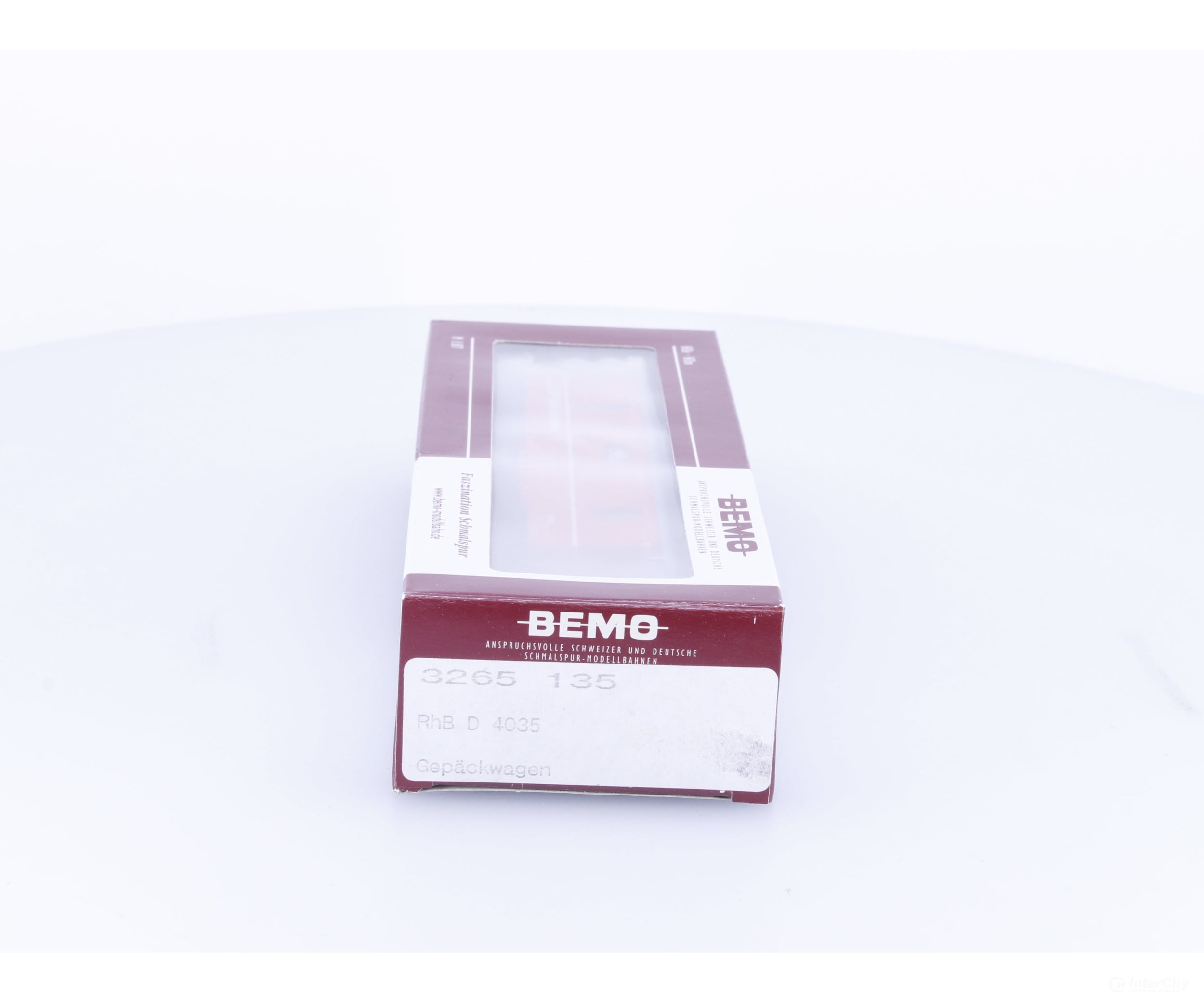 Bemo 3265135 HOm RhB Baggage Car Gepackwagen D4035 - European Passenger Cars