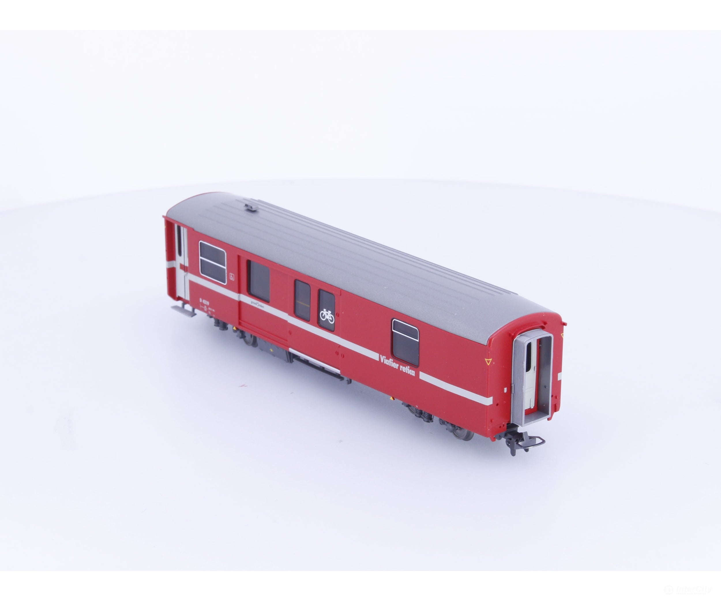 Bemo 3270169 HOm RhB Baggage Car Gepackwagen Neurot D4219 - European Passenger Cars