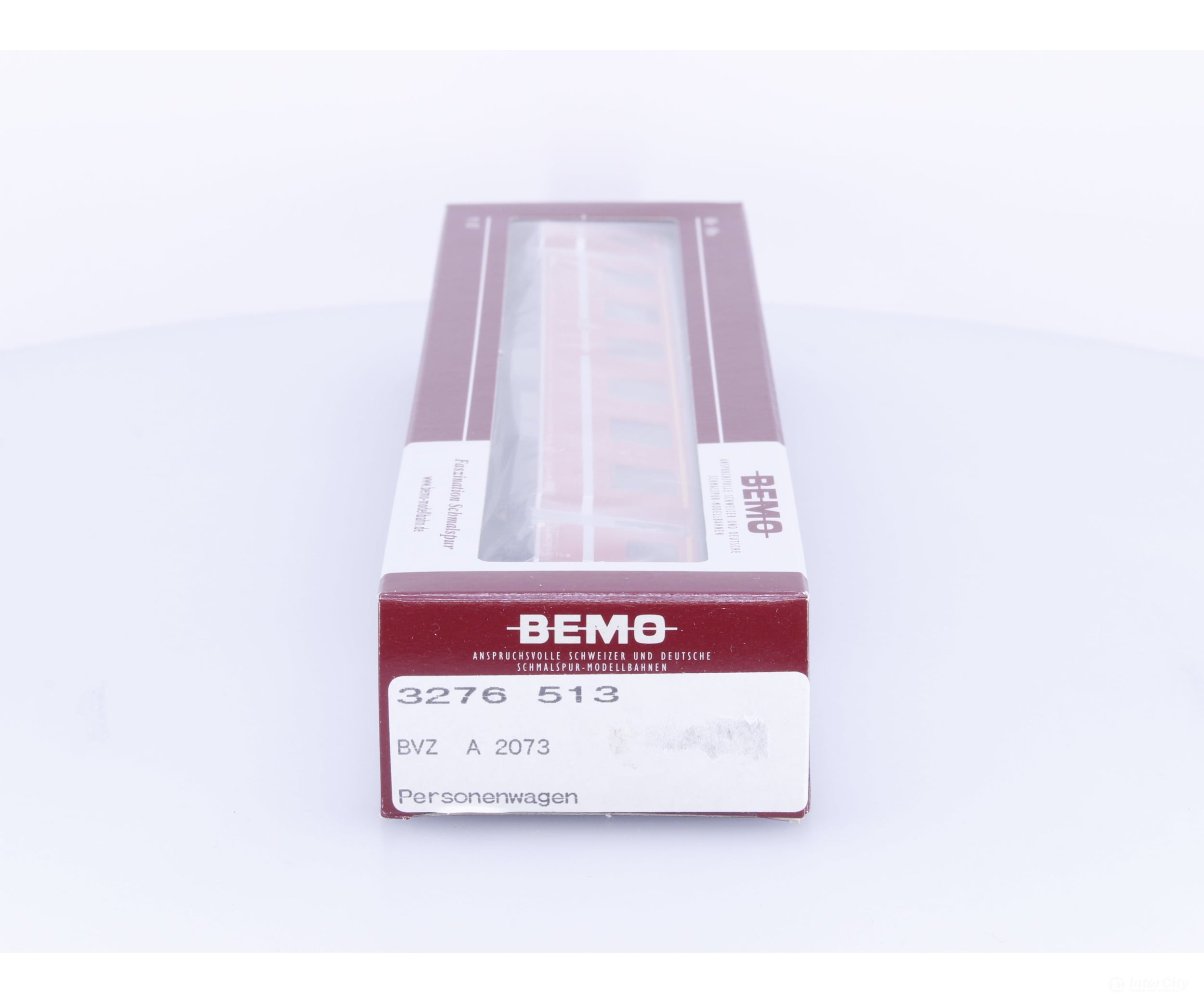 Bemo 3276513 HOm BVZ 1st Class Passenger Car A2073 - European Passenger Cars
