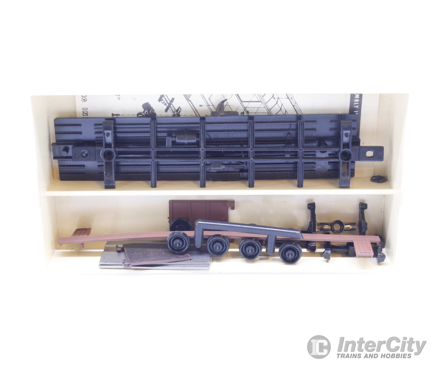 Bevbel 751 HO X-29 Box Car Vermont Railway (VTR) 054510 (#1) Freight Cars