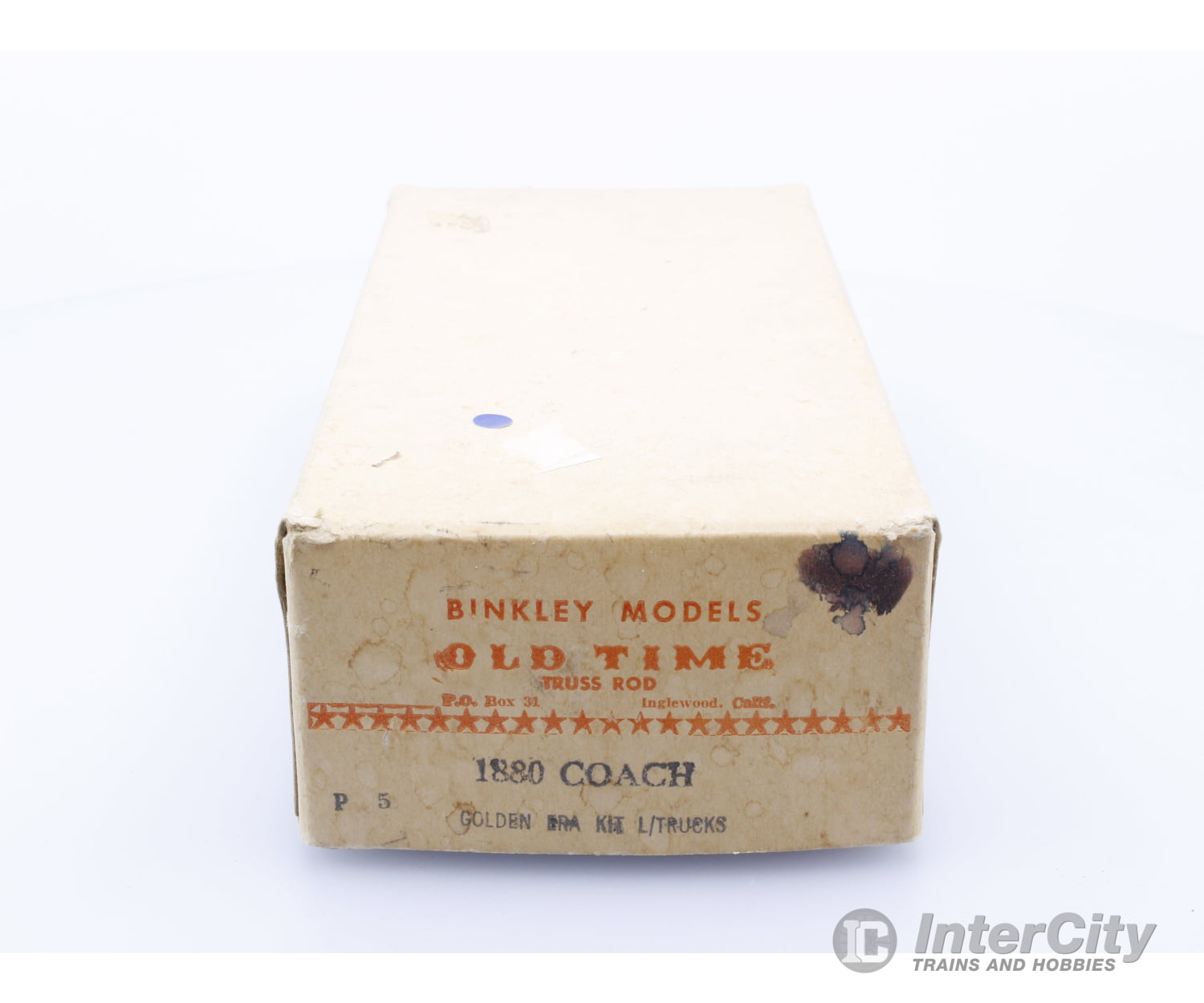 Binkley Models P5 HO 1880 Coach Kit Canadian National (CN) Passenger Cars