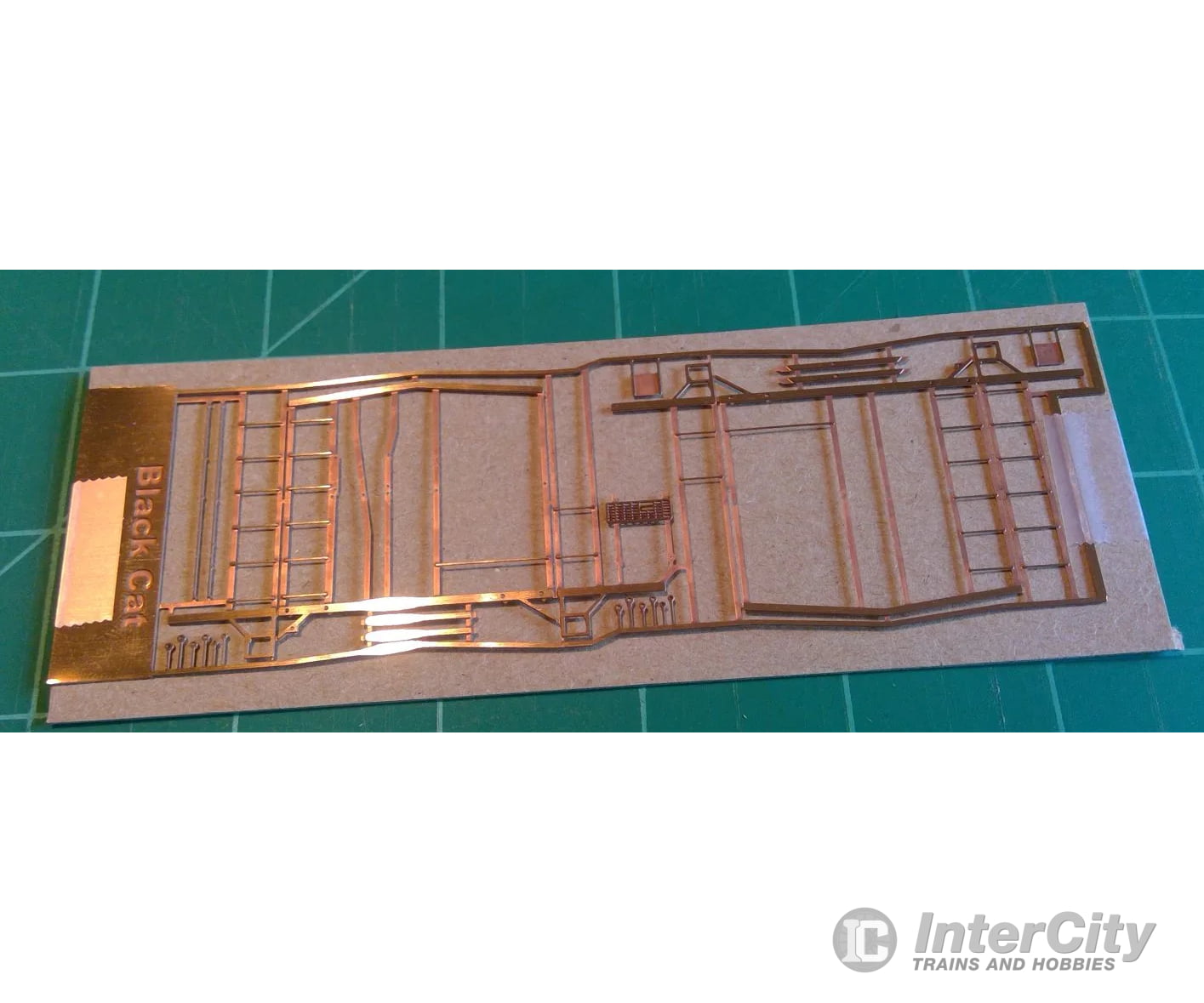 Black Cat Decals Cprhopp5-H Ho Cpr / Cnr Slab Side Covered Hopper Ends (Etched Phosphor Bronze)