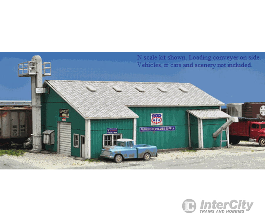 Blair Line 1007 Farmers Fertilizer Bulk Plant -- Kit - 5 X 4 12.7 10.2Cm Structures