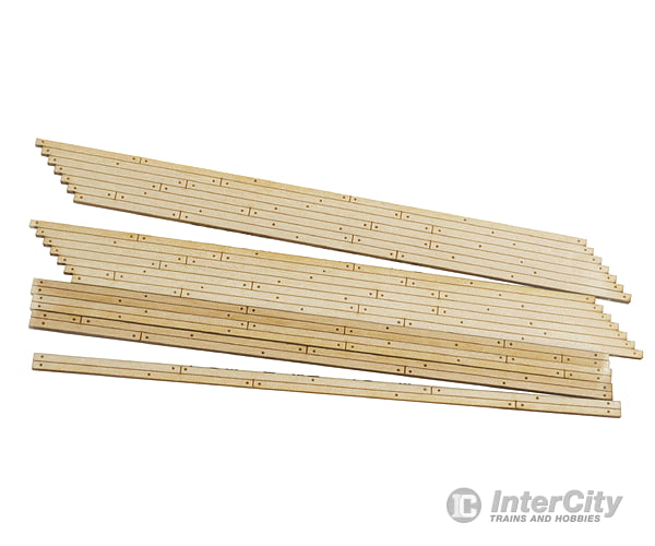 Blair Line 132 Wood Grade Crossing Pkg(2) -- Left Angled Track Accessories