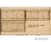 Blair Line 19 Wood Grade Crossing - Kit (Laser-Cut Wood) -- Rough-Cut One Lane Pkg(3) 29/32 Long