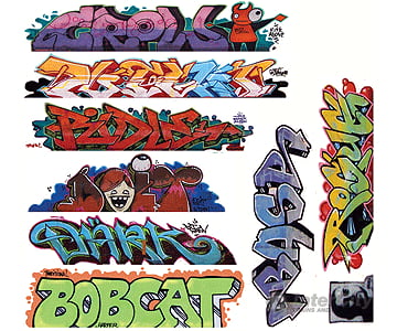 Blair Line 2258 Graffiti Decals Mega Set -- #9 Pkg(9)