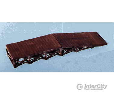 Blair Line 374 Laser-Cut Wooden Loading Ramp -- 2-1/4 X 5/8 5.6 1.5Cm Structures