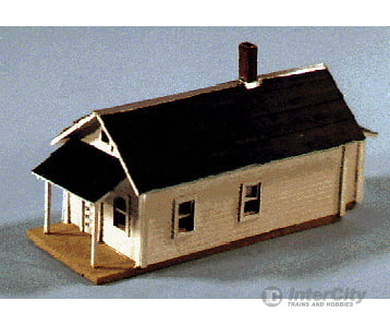 Blair Line 379 Laser-Cut Shotgun House -- 3/4 X 2-1/8 1.8 5.3Cm Structures