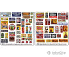 Blair Line 60 Storefront & Advertising Signs -- Porcelain Set #1 Scenery Details
