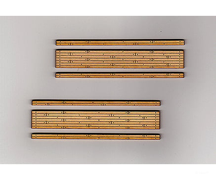 Blair Line 165 Wood Grade Crossing -- Kit Pkg(2) Track Accessories