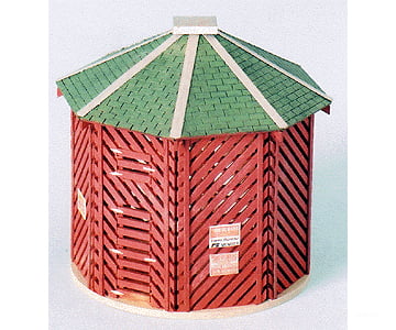 Blair Line 191 Toms Corn Crib -- 2-1/4 5.6Cm Diameter; 2-1/2 6.2Cm Tall Structures