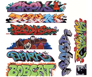 Blair Line 2258 Graffiti Decals Mega Set -- #9 Pkg(9)