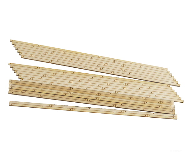 Blair Line 32 Wood Grade Crossing Pkg(2) -- Left Angled Track Accessories