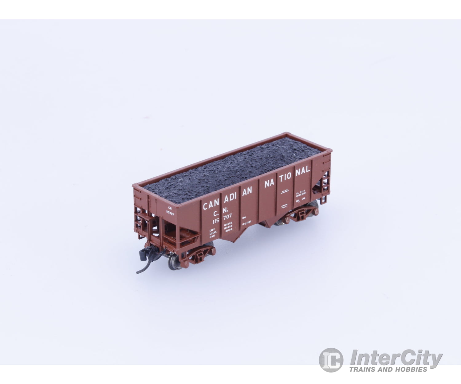 Bluford Shops 60033 N USRA 30’6’’ 2 Bay Hopper Canadian National (CN) 115707 Freight Cars