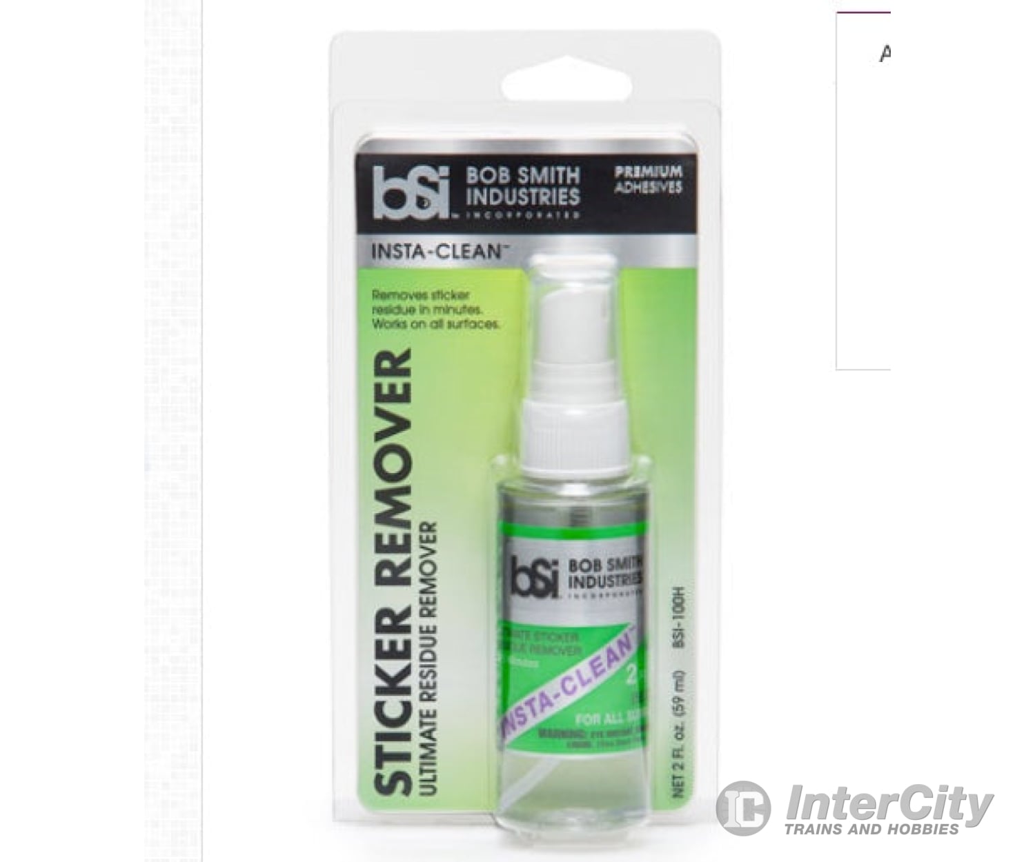Bob Smith Glue 100 Insta-Clean Sticker Residue Remover Glues & Adhesives