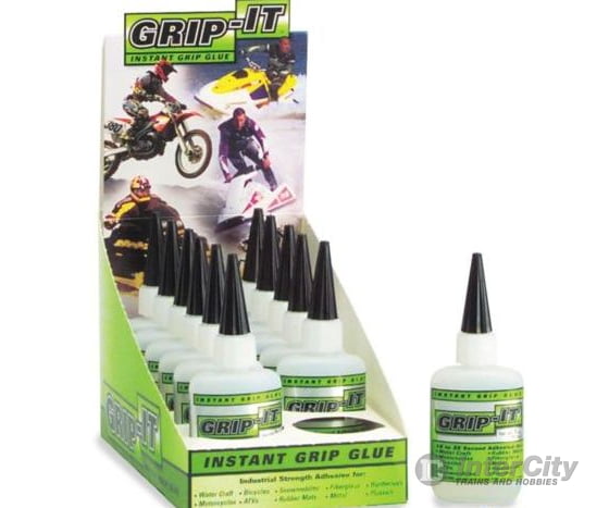 Bob Smith Glue 222 Grip-It Instant Grip 1Oz Glues & Adhesives