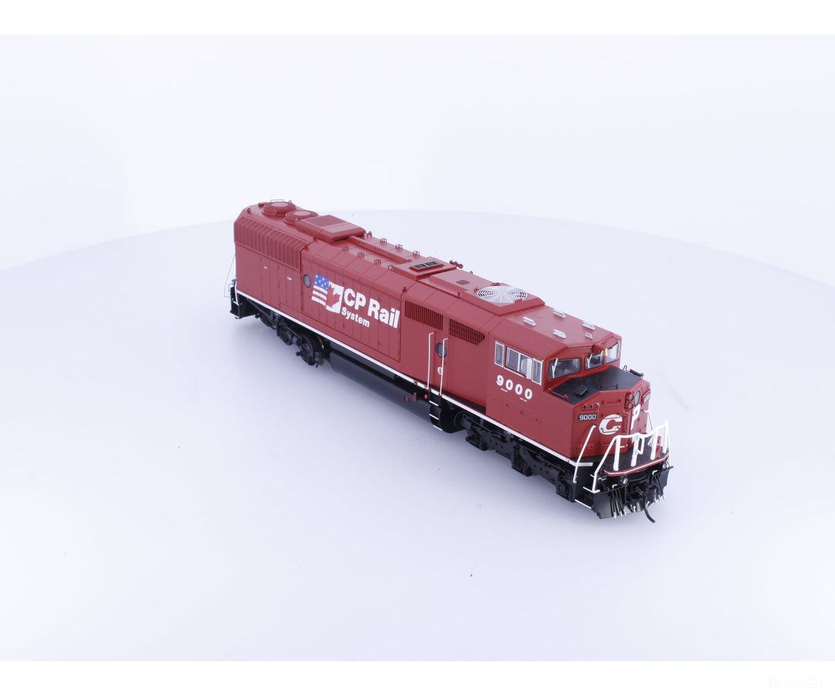 Bowser 24353 HO GMD SD40-2f Diesel Locomotive Dual Flag ESU Loksound Canadian Pacific (CP) 9000 DCC & Sound
